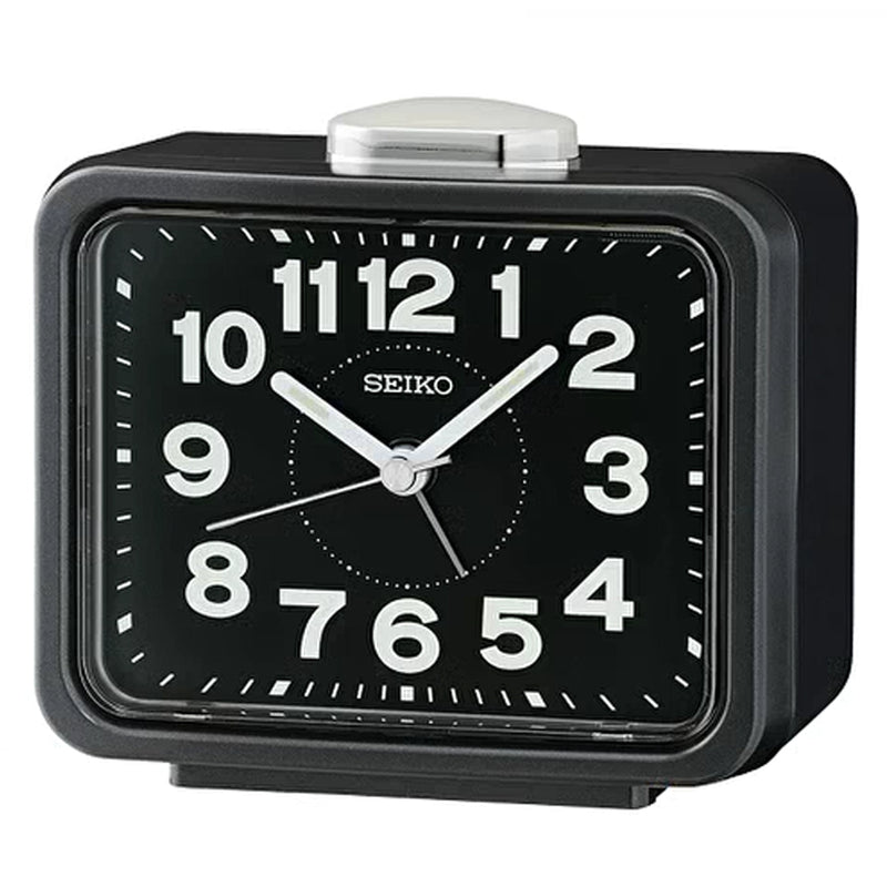 Seiko Rectangle Black Alarm Clock – Hemstock's Jewellers