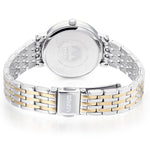 Lorus Ladies Classic Two-Tone White Dial Bracelet Watch RG222XX9