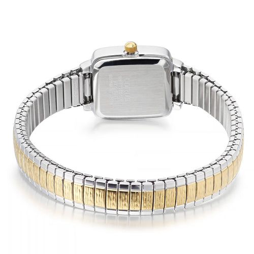 Lorus Ladies Two-Tone Quartz Expandable Watch RG312AX9