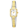 Lorus Ladies Two-Tone Quartz Expandable Watch RG312AX9