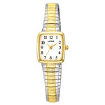 Lorus Ladies Two-Tone Quartz Expandable Watch RG312AX9