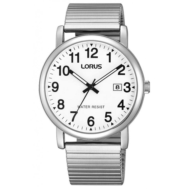 Lorus Gents Classic Stainless Steel Quartz Expander Watch RG859CX5
