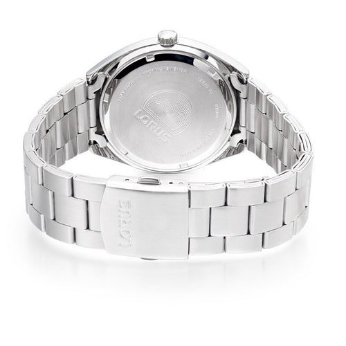 Lorus Gents Blue Dial Quartz Bracelet Watch RH365AX9