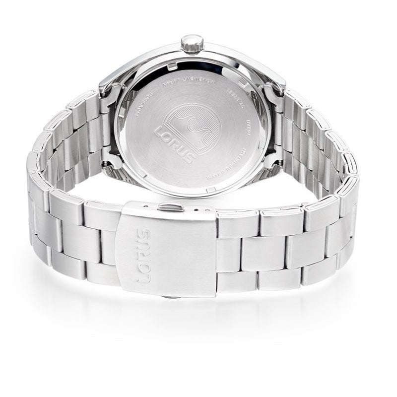 Lorus Gents Blue Dial Quartz Bracelet Watch RH365AX9