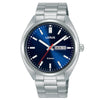 Lorus Gents Blue Dial Quartz Bracelet Watch RH365AX9