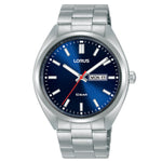 Lorus Gents Blue Dial Quartz Bracelet Watch RH365AX9