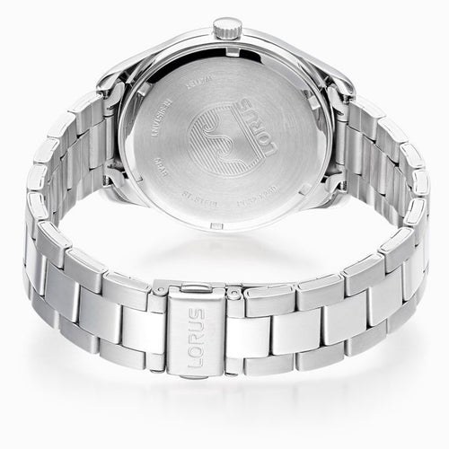 Lorus Gents Dark Green Dial Stainless Steel Bracelet Watch RH929RX9