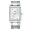 Lorus Gents Stainless Steel Rectangle Quartz Bracelet Watch RH937RX9