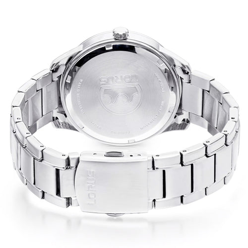 Lorus Gents Black Dial Sports Quartz Watch RH947QX9
