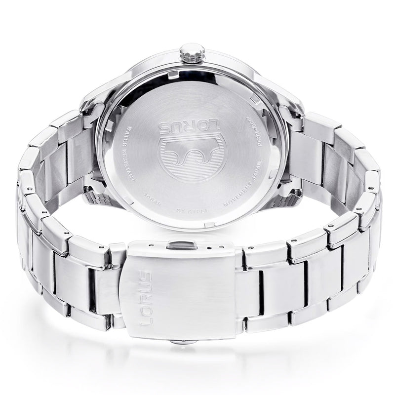 Lorus Gents Black Dial Sports Quartz Watch RH947QX9