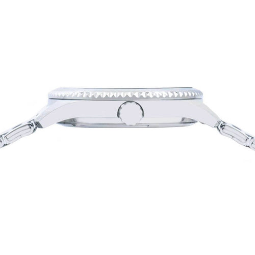 Lorus Gents Silver Tone Blue Dial Quartz Watch RH981RX9