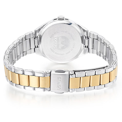 Lorus Ladies Sapphire Two-Tone Quartz Watch RJ270BX9