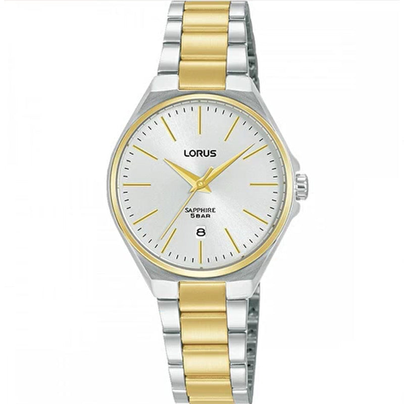 Lorus Ladies Sapphire Two-Tone Quartz Watch RJ270BX9