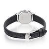 Lorus Ladies Octagonal Black Strap Quartz Watch RJ471BX9