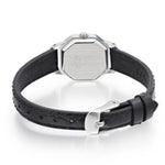 Lorus Ladies Octagonal Black Strap Quartz Watch RJ471BX9