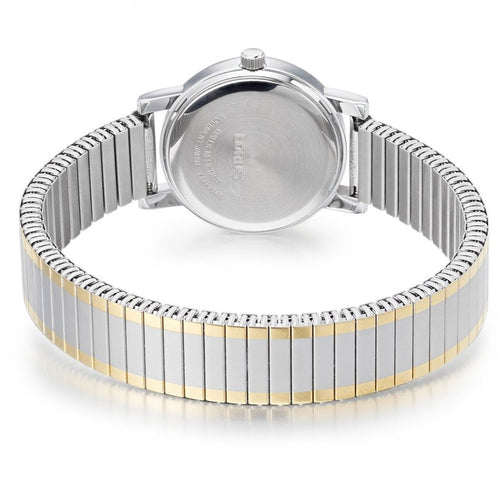 Lorus Ladies Two-Tone Expanding Bracelet Watch RRX05HX9