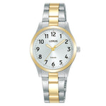 Lorus Ladies Two-Tone Quartz Bracelet Watch RRX12JX9