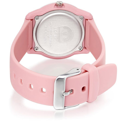 Lorus Junior Pink Resin Sports Watch RRX89HX9