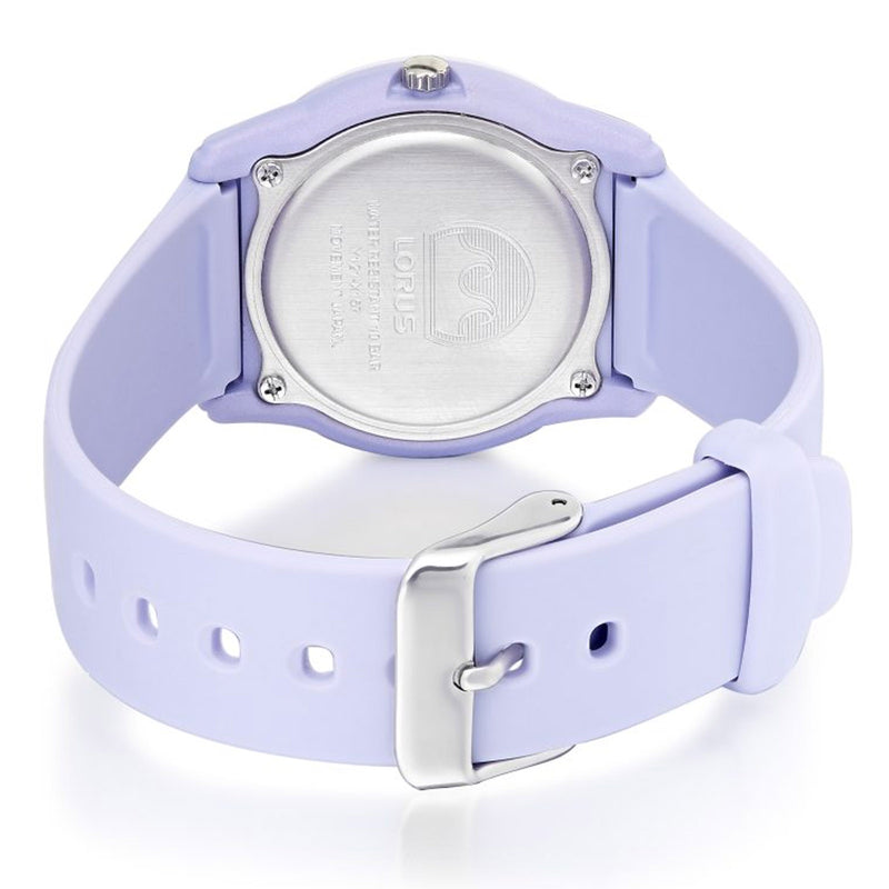 Lorus Junior Pale Purple Resin Sports Watch RRX91HX9