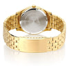 Lorus Gents Gold Tone Black Dial 27/7 Field Bracelet Watch RXN76DX9