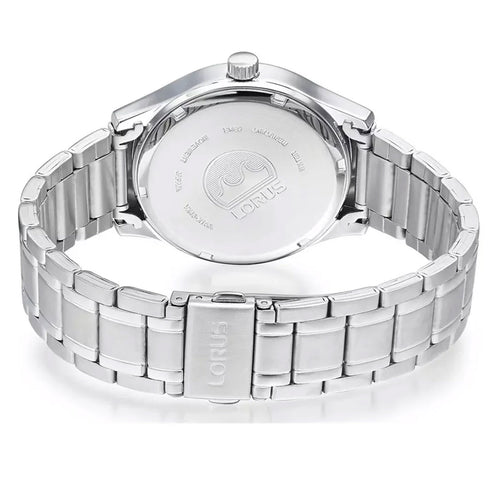 Lorus Gents Lumibrite Dial Stainless Steel Bracelet Quartz Watch RXN83DX9