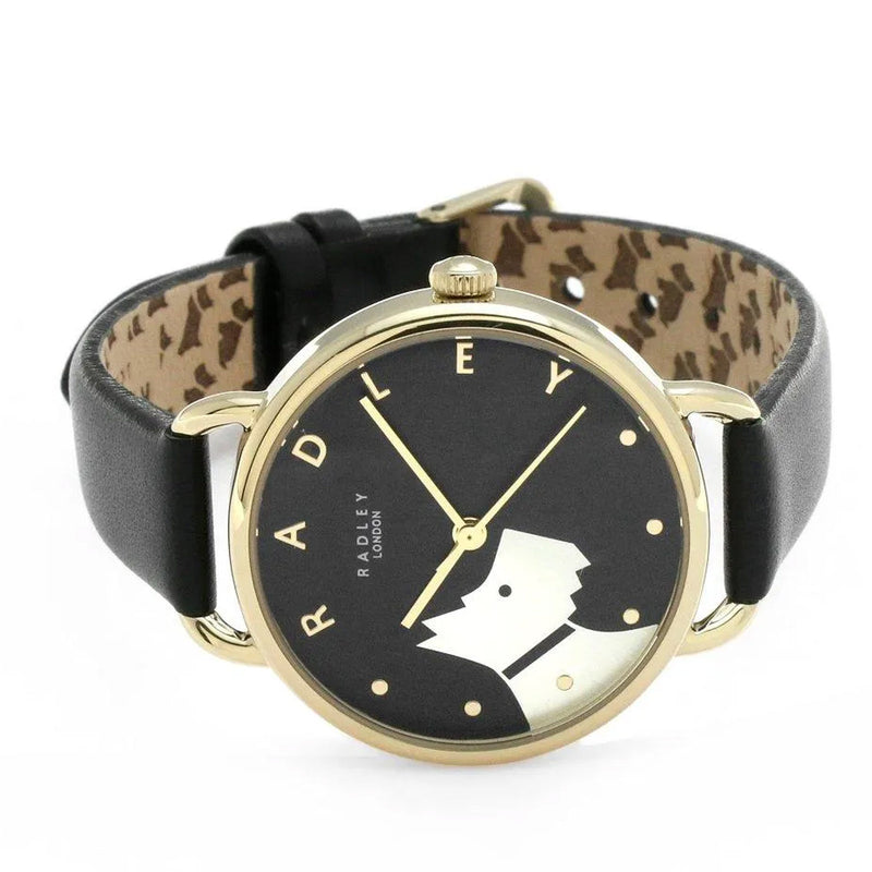 Radley Ladies Wood Street Black Dial Watch RY2876A