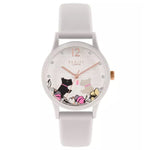 Radley Ladies Say It with Flowers Ladies White Silicone Strap Watch RY2986