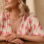 Hot Diamonds Sterling Silver Amulets Heart Earring & Pendant Set SS136