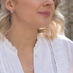 Hot Diamonds Silver Diamond Teardrop Stud Earrings & Pendant Set SS137