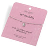 Hot Diamond Silver Whisper18th Bracelet