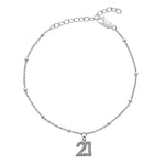 Hot Diamonds Silver Whisper 21st Bracelet