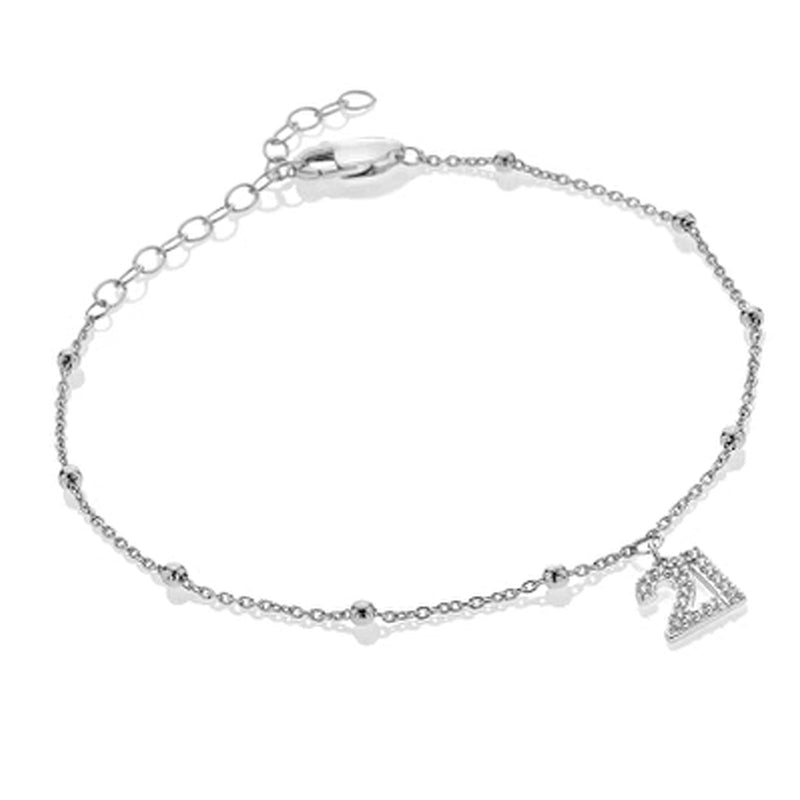 Hot Diamonds Silver Whisper 21st Bracelet