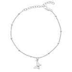 Hot Diamonds Silver Whisper Brave Bracelet