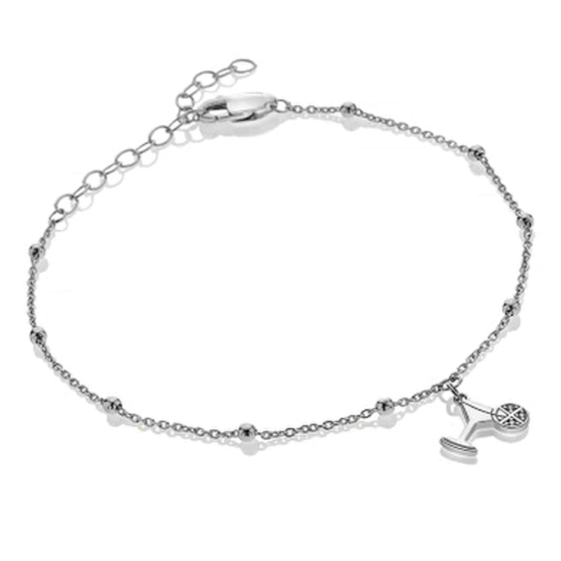 Hot Diamonds Silver Whisper Happy Birthday Bracelet