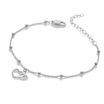 Hot Diamonds Silver Whisper Mother and Daughter Bracelet