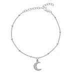 Hot Diamonds Silver Whisper Love You To The Moon and Back Bracelet