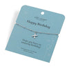 Hot Diamonds Silver Whisper Happy Birthday Bracelet