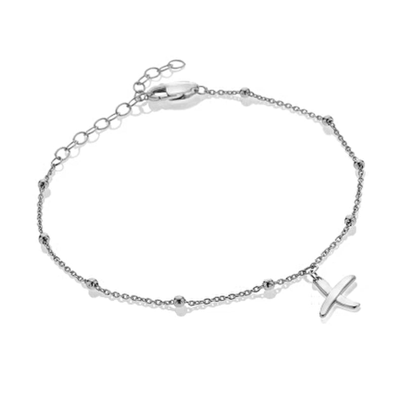 Hot Diamonds Silver Whisper Love Bracelet