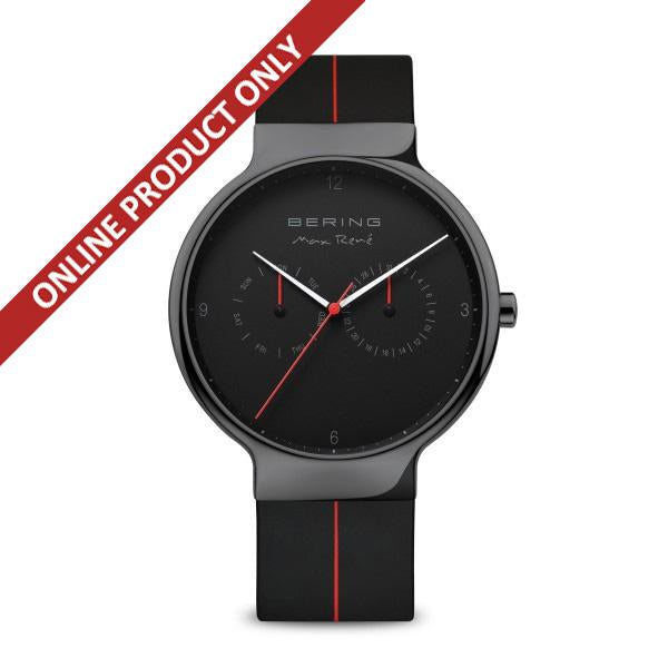 Bering Gents Max Rene Black Quartz Watch 15542-423