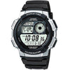 Casio Gents World Time Alarm Chronograph Black Watch AE-1000W-1A2VEF