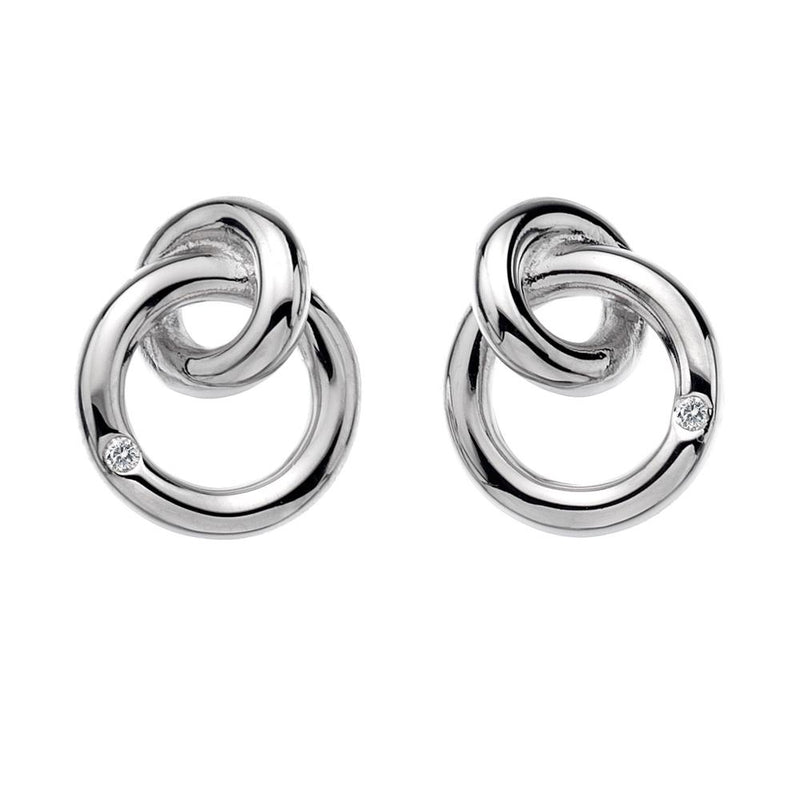 Hot Diamonds Silver Eternal Earrings DE308