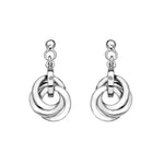 Hot Diamonds Sterling Silver Calm Drop Earrings DE388