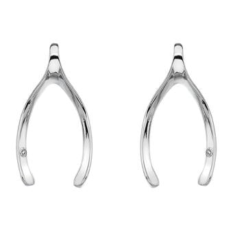 Hot Diamonds Sterling Silver Make a Wish Earrings DE413
