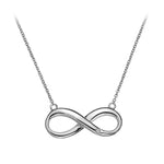 Hot Diamonds Sterling Silver Fresh Infinity Necklace DN096