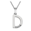 Hot Diamonds Sterling Silver Initial D Micro Pendant DP404