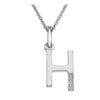 Hot Diamonds Sterling Silver Initial H Micro Pendant DP408