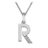 Hot Diamonds Sterling Silver Initial R Micro Pendant DP418