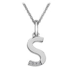 Hot Diamonds Sterling Silver Initial S Micro Pendant DP419