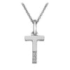 Hot Diamonds Sterling Silver Initial T Micro Pendant DP420