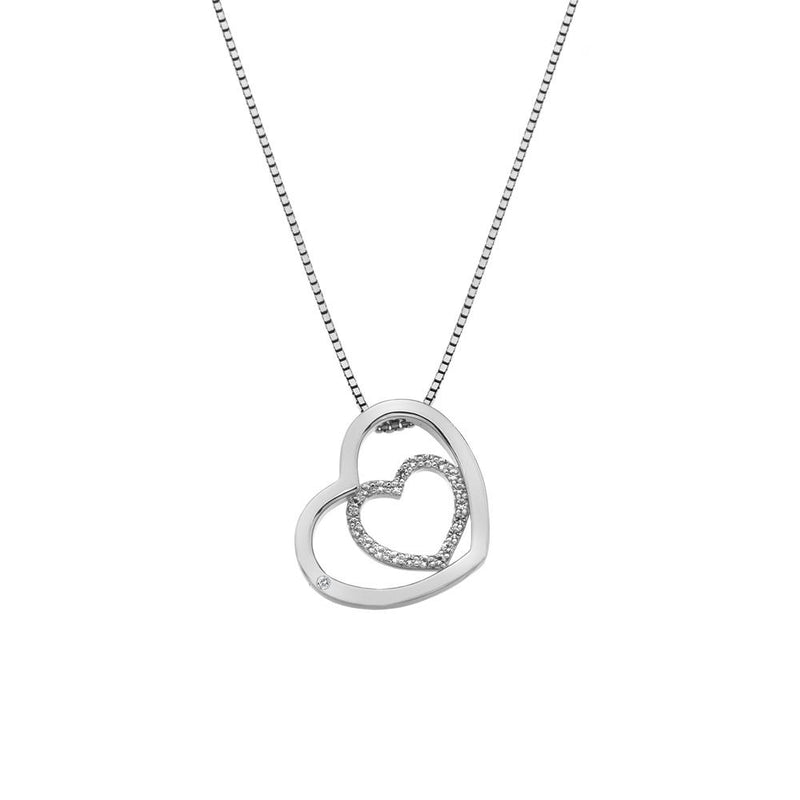 Hot Diamonds Sterling Silver Enchanting Encased Pendant DP691
